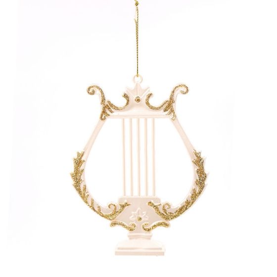 Украшение новогоднее "Лира", L10 W1,5 H13 см