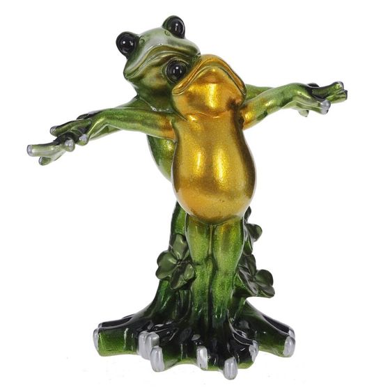 Фигурка декоративная &quot;Лягушки&quot;, Д13 Ш7 В14 см