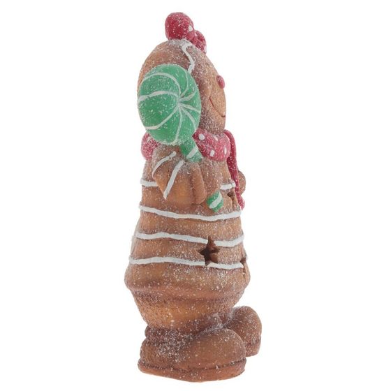 Фигурка декоративная с подсветкой &quot;Пряник&quot;, L25 W15 H40,5 см (3хAAА н/п)