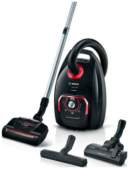 Пылесос Bosch BGL8POW2 650Вт мешок черный