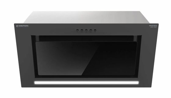 Вытяжка полновстраиваемая Meferi SMARTBOX60BK GLASS POWER черный управление:кнопочное (1 мотор)