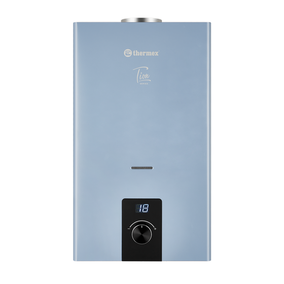 Газовая колонка Thermex T 20 D (Silver Grey) серебро