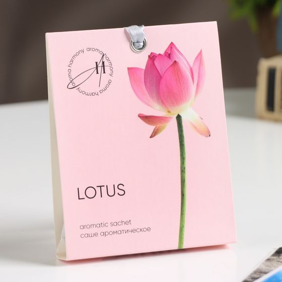 Саше ароматическое Spring &quot;Lotus&quot;, лотос и зелёный чай, 10  г
