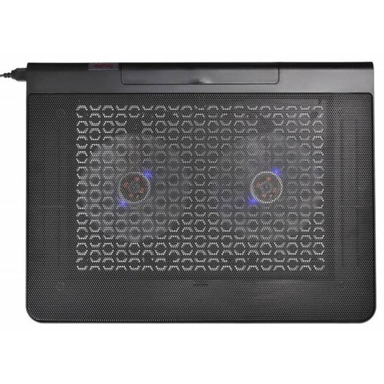 Подставка для ноутбука Buro BU-LCP170-B214 17&quot; 2xUSB 2x 140ммFAN черная