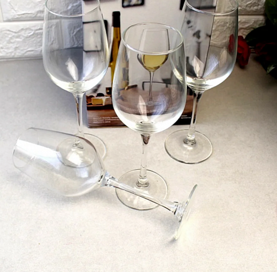 Набор бокалов ВРЕМЯ ДЕГУСТАЦИЙ БОРДО 4шт 580мл