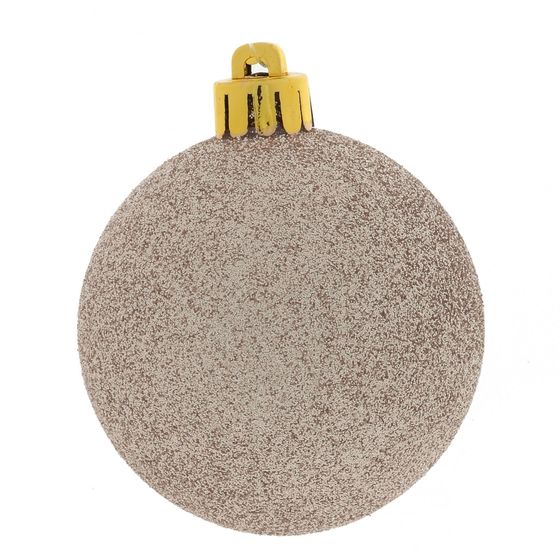 Набор из 30шт Украшение новогоднее &quot;Шары и звезда&quot;, D5/6/8 см, L21 W13 H25 см