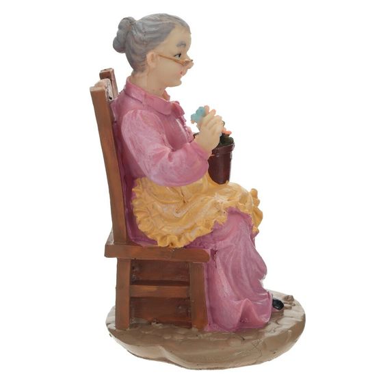 Фигурка декоративная &quot;Бабушка/Дедушка&quot;, Д10 Ш10 В16,5 см, 2в.