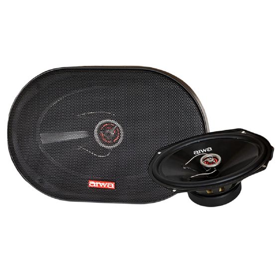 Колонки автомобильные AIWA ASM-6920 6х9&quot;(16х23см) 280Вт 90Дб 4Ом (ком:2кол)