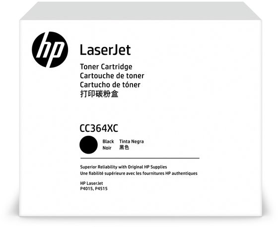 Картридж лазерный HP 64X CC364XC черный (24000стр.) для HP LJ 4015/4515 (техн.упак)