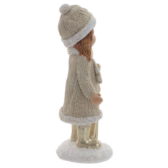 Фигурка декоративная &quot;Мальчик/Девочка&quot;, L8 W7 H18 см, 2в.