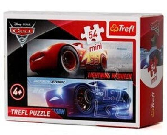 Trefl Puzzle 54 elementów Mini Cars 3