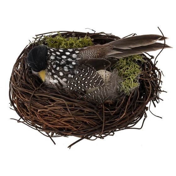 Набор из 2-х изделий декоративных &quot;Пасхальная композиция&quot;, L19,5 W12 H5 см