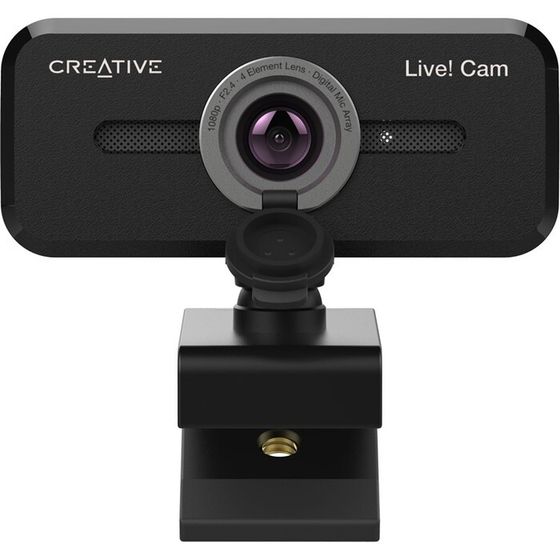 Камера Web Creative Live! Cam SYNC 1080P V2 черный 2Mpix (1920x1080) USB2.0 с микрофоном (73   10045