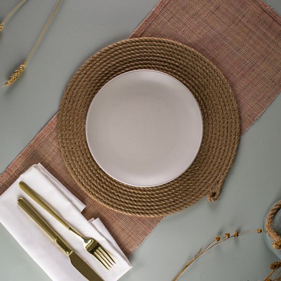 Тарелка обеденная SCANDY MILK 24см