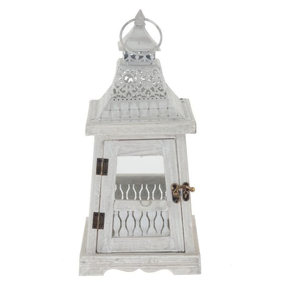 Подсвечник &quot;Фонарь&quot;, L17 W17 H38 см