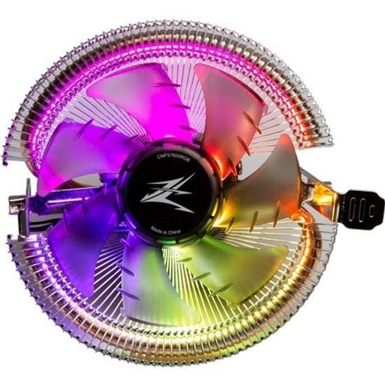 Устройство охлаждения(кулер) Zalman CNPS7600 RGB Soc-AM5/AM4/1151/1200/2066/1700 4-pin 16-27dB Al+Cu 95W 250gr LED Ret