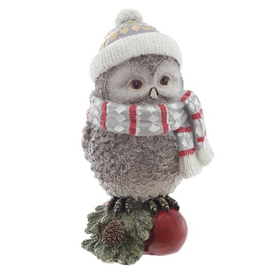 Фигурка декоративная "Сова", L10 W10,5 H18 см