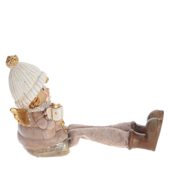 Фигурка декоративная &quot;Ангел&quot;, L6 W4,5 H14 см, 2в.