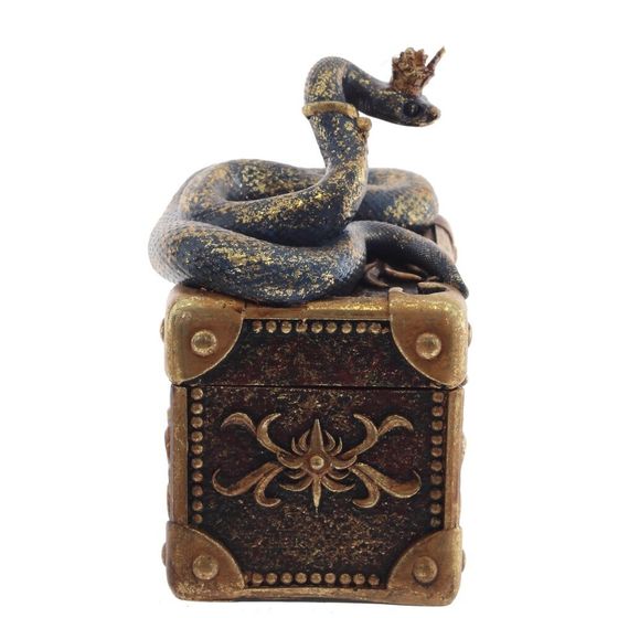 Шкатулка &quot;Змея&quot;, L14 W9 H16,5 см