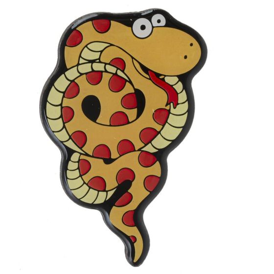 Магнит &quot;Змея&quot;, L6 W0,3 H6,5 см, 4в.