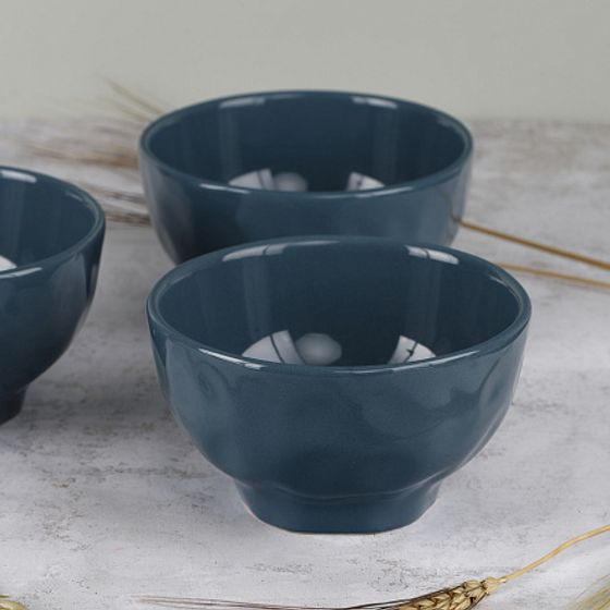 Салатник STONE синий 15см