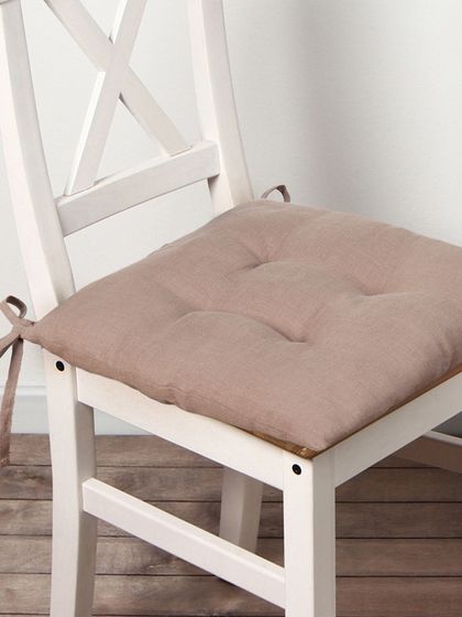 Сидушка SL HOME &quot;Coniferous&quot;  42х42 см,лен 100%,190гр/м2