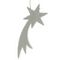 Украшение новогоднее &quot;Звезда&quot;, L7,5 W1 H17,5 см