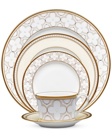 Trefolio Gold 5-Piece Place Setting