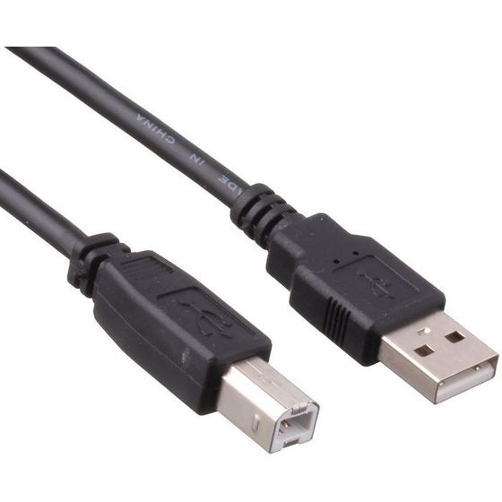 Кабель ExeGate USB 2.0 A(m) - B(m) 1.8м черный (EX-CC-USB2-AMBM-1.8)/(EX138939RUS)