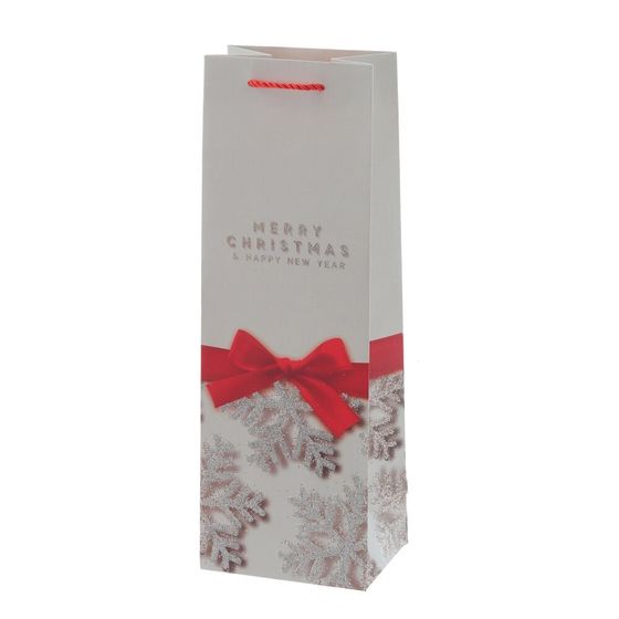 Пакет подарочный (бумага 210г/м2, блок микс 12шт), L12 W9 H35 см, 4в.