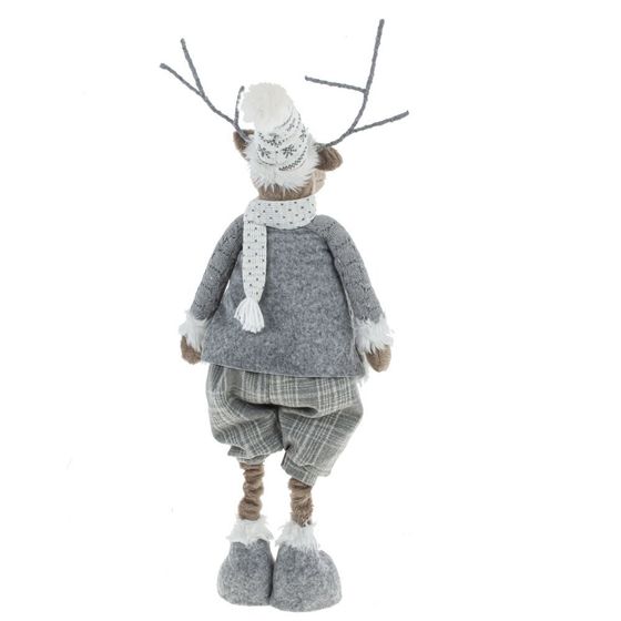 Игрушка набивная &quot;Олень&quot; (телескоп ноги), L49 W20 H116/45 см, 2в.