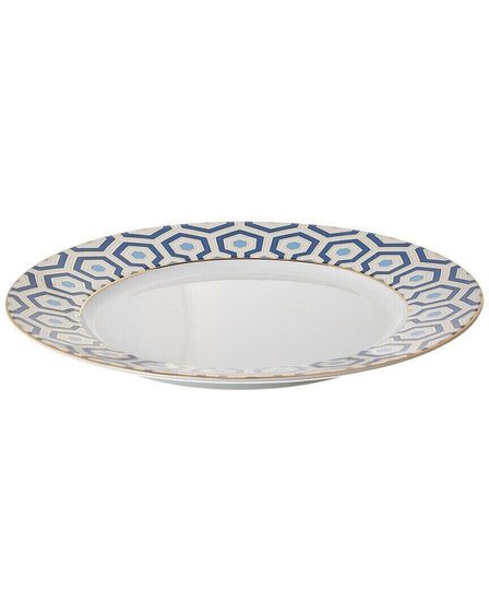 Jonathan Adler Druggist Dinner Plate Blue