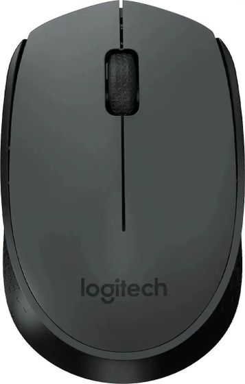 Мышь Logitech M170 серый/черный оптическая беспров. (1000dpi) (910-004642)