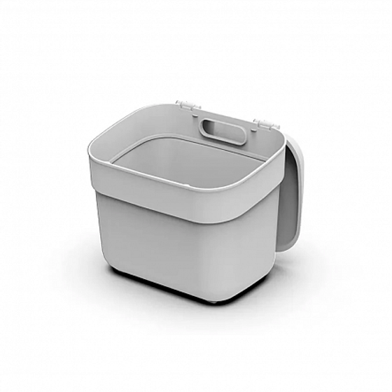 Контейнер для мусора READY TO COLLECT белый/светло-серый 5л