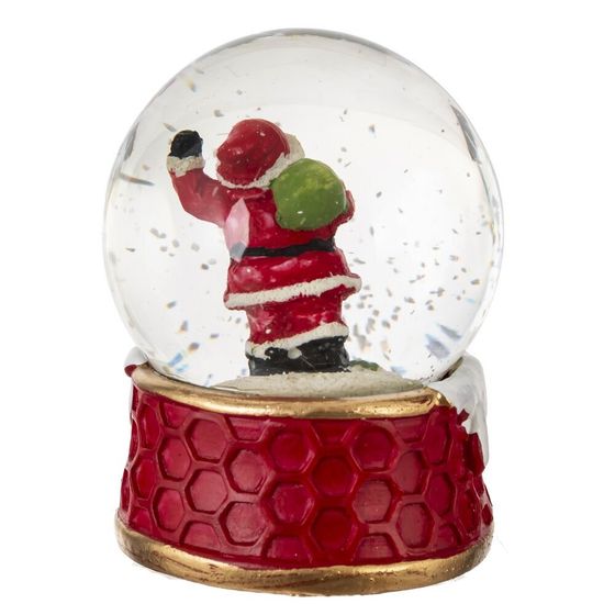 Фигурка декоративная &quot;Дед Мороз/Снеговик&quot; в стекл шаре, L7,5 W7,5 H8,5 см, 2в.