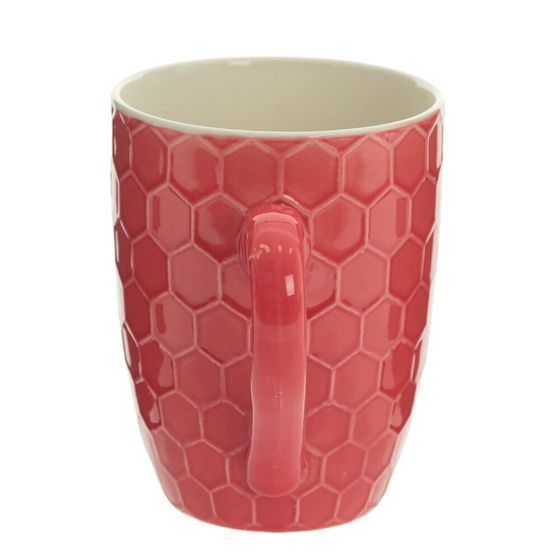 Кружка 400 мл, L11 W8 H10,5 см,цвет микс