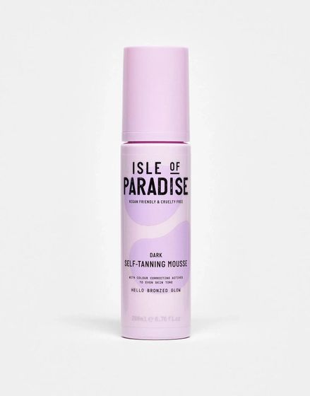 Isle of Paradise Dark Self Tanning Mousse 200ml