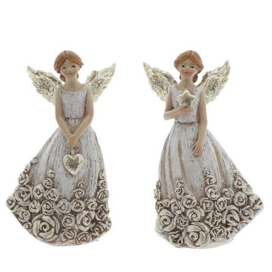 Фигурка декоративная &quot;Ангел&quot;, L5 W3,5 H9 см, 2в.