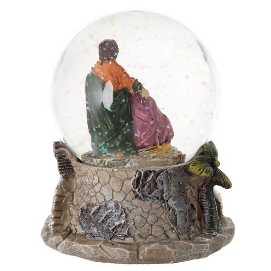 Фигурка декоративная &quot;Рождество&quot; в стекл шаре, L9 W8 H8,5 см, 2в.