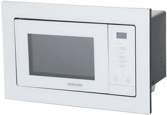 Микроволновая печь Samsung MS23A7118AW/BW 23л 800Вт белый (встраиваемая)