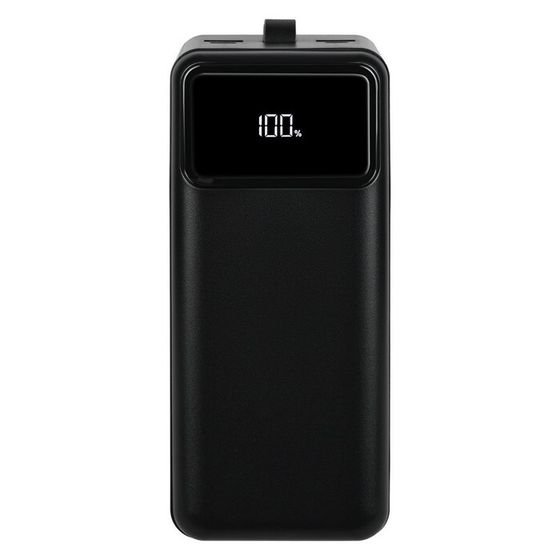 Внешний аккумулятор TFN Porta LCD PD, 40000 мАч, 2 USB, Type-C, microUSB, черный