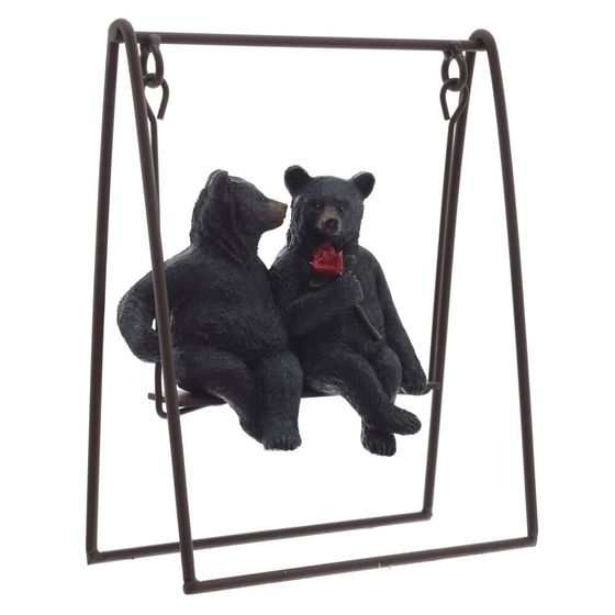 Фигурка декоративная &quot;Медведи&quot;, L14 W6,5 H18 см