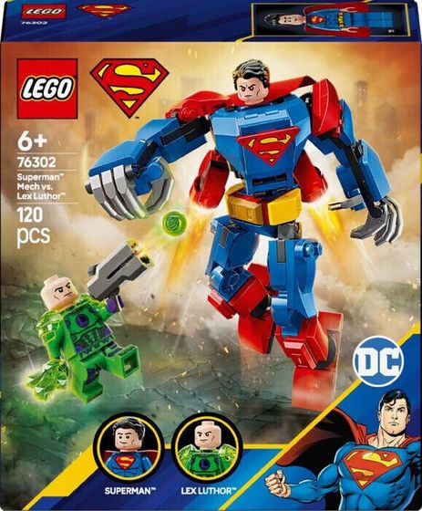 LGO Superman Mech vs. Lex Luthor