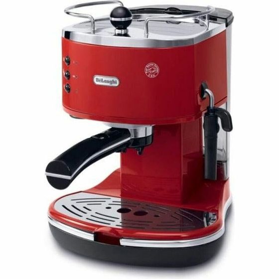 Кофеварка эспрессо с ручкой DeLonghi ECO311.R Red