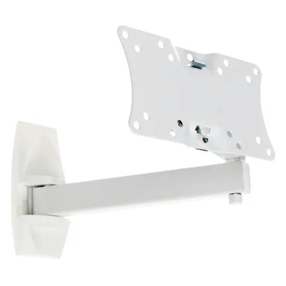 Кронштейн для телевизора Holder LCDS-5064 белый 10&quot;-32&quot; макс.30кг настенный поворотно-выдвижной и наклонный