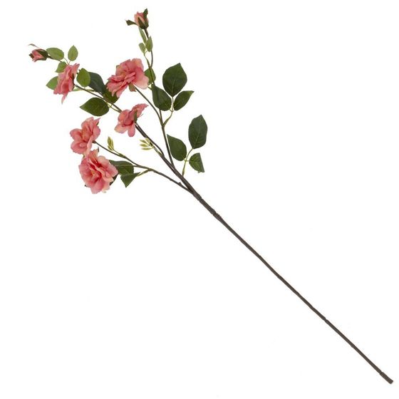 Цветок искусственный "Роза", L20 W20 H76 см