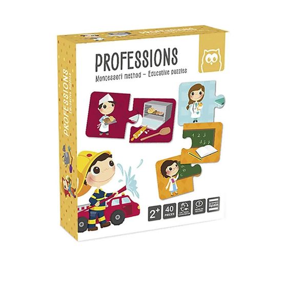 EUREKAKIDS Professions educational puzzle