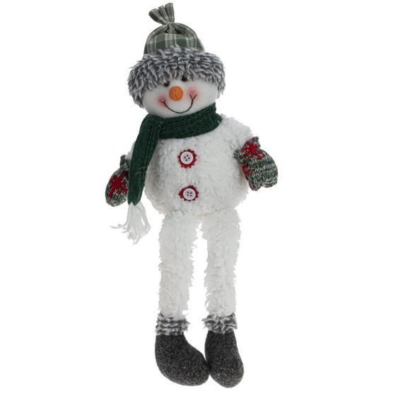 Игрушка набивная &quot;Снеговик&quot;, L13 W7 H45/18 см, 2в.