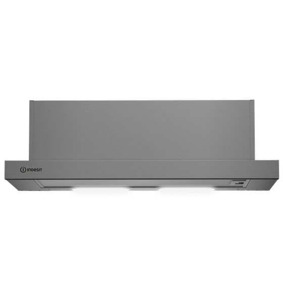 Вытяжка встраиваемая Indesit INT 62HR X управление:кнопочное (1 мотор)