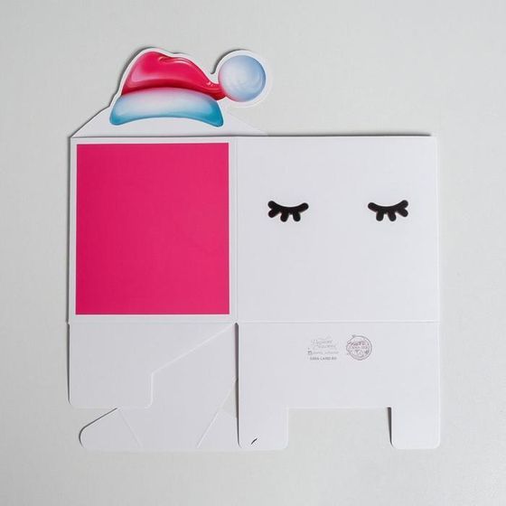 !Коробка для мини-букетов 5 штук «С Новым годом», глазки, 12 х 16,5 х 10 см